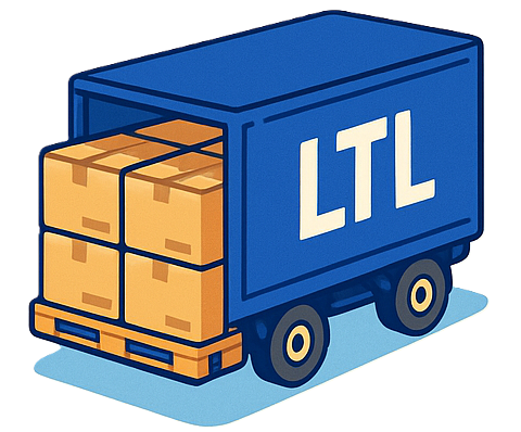 Livraison LTL (moins d'un camion)